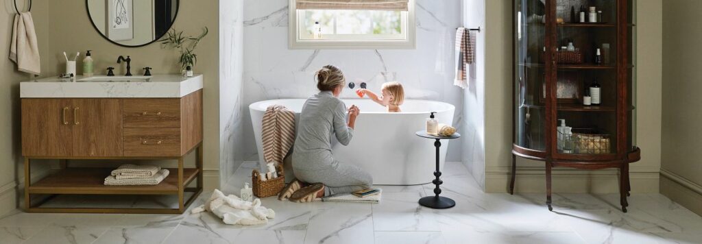 Bathroom tile flooring | Westport Flooring and Interiors