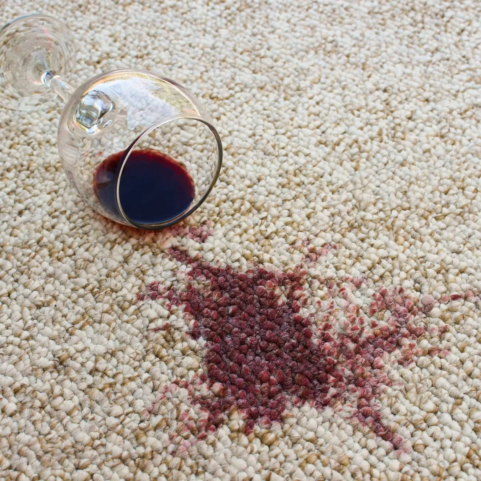 Carpet wine stain | Westport Flooring and Interiors